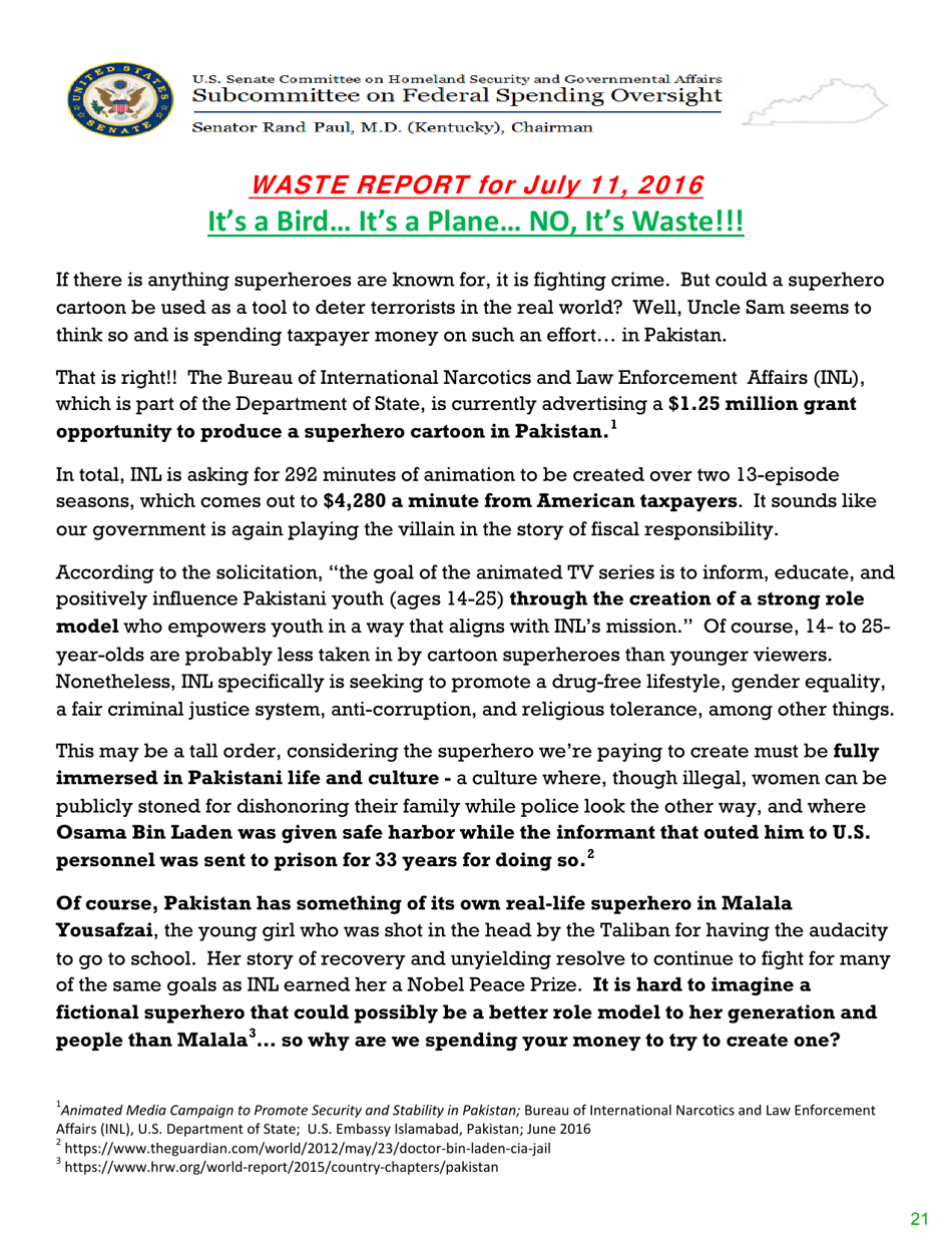 Airing of Grievances, Page 21