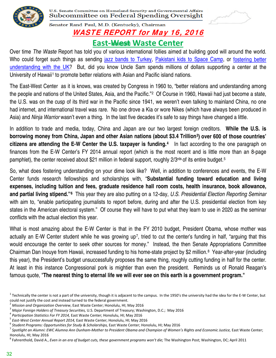 Airing of Grievances, Page 32