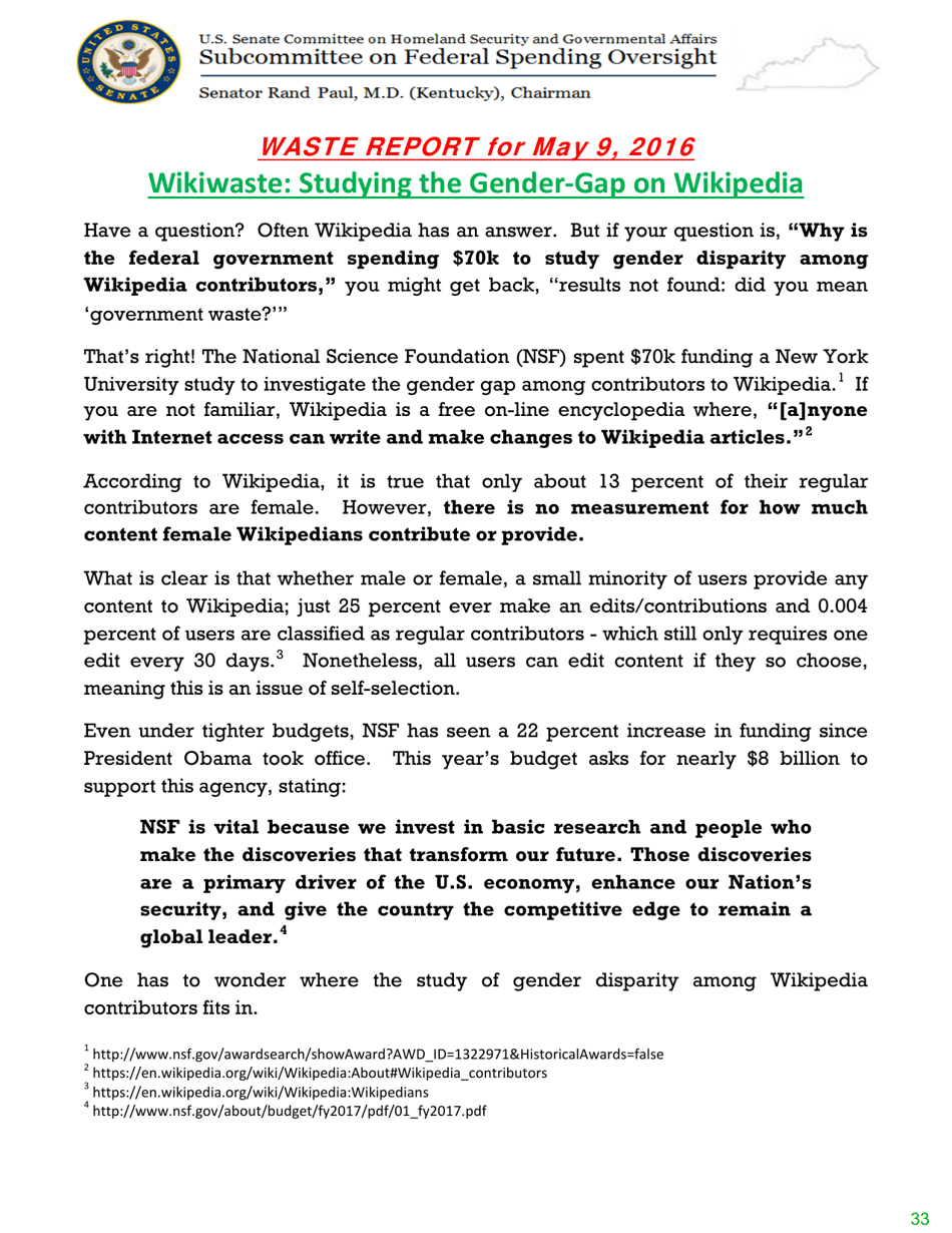 Airing of Grievances, Page 33