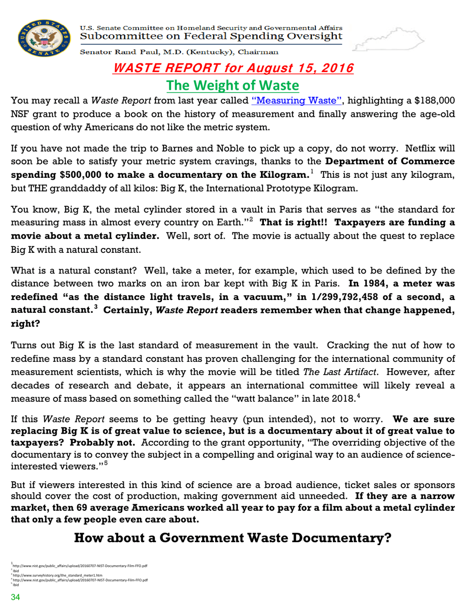 Airing of Grievances, Page 34