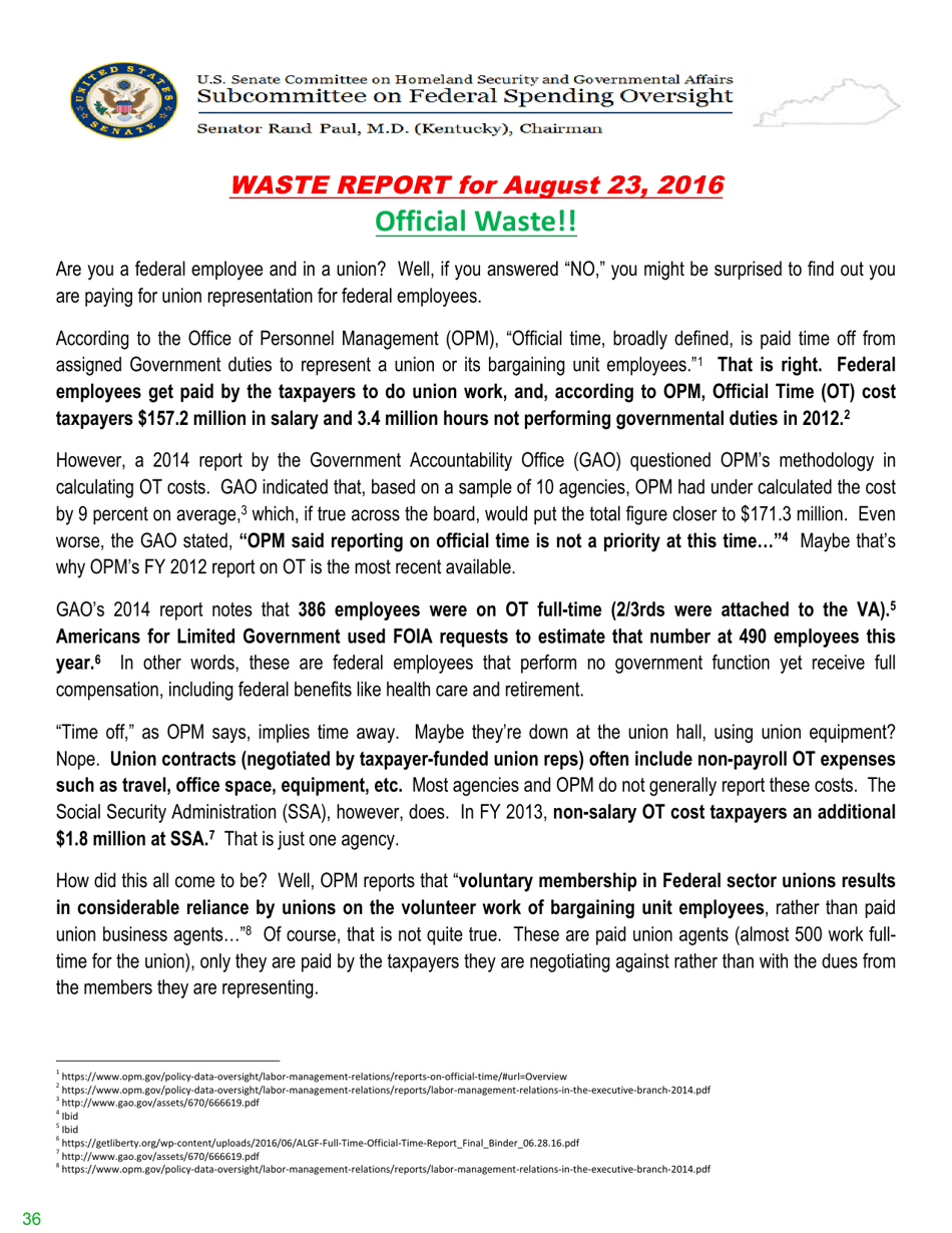 Airing of Grievances, Page 36