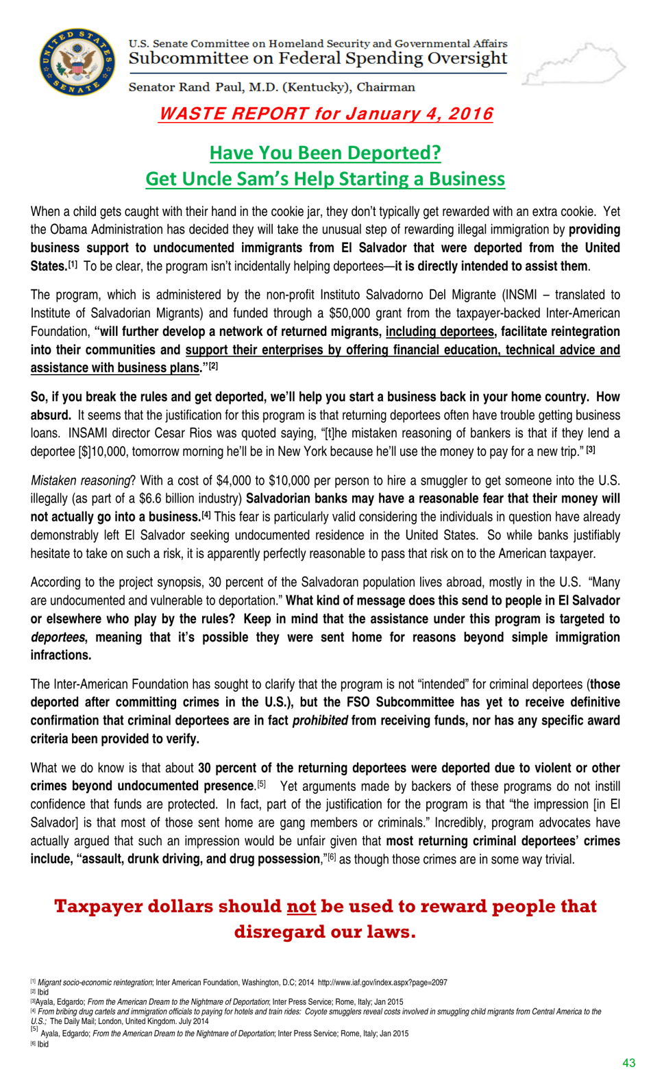 Airing of Grievances, Page 43