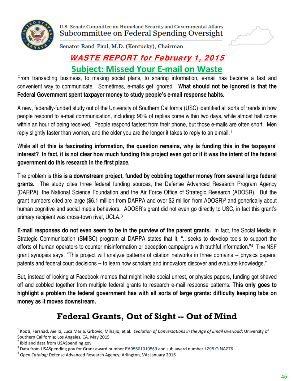 Airing of Grievances, Page 45