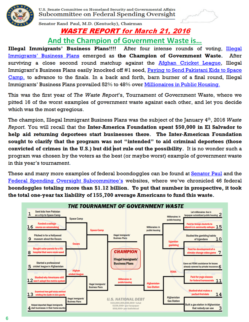 Airing of Grievances, Page 6