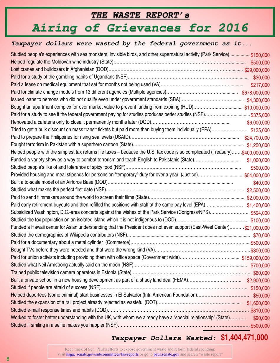 Airing of Grievances, Page 8
