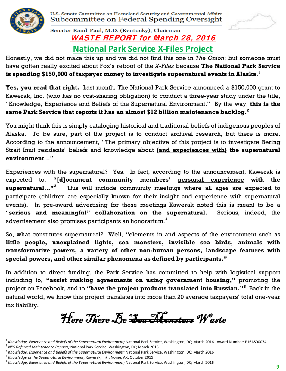 Airing of Grievances, Page 9