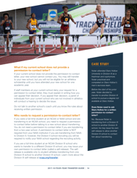 2017-18 Guide for Four-Year Transfers for Student-Athletes at Four-Year Colleges - Ncaa, Page 14