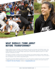 2020-21 Guide for Four-Year Transfers for Student-Athletes at Four-Year Colleges - Ncaa, Page 3