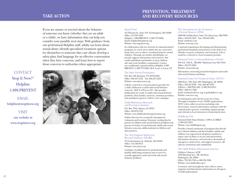 Do Children Sexually Abuse Other Children? - Stop It Now!, Page 10