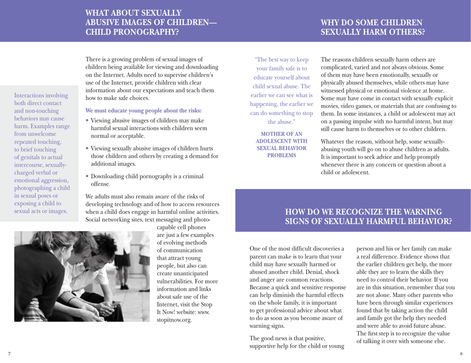 Do Children Sexually Abuse Other Children? - Stop It Now!, Page 5