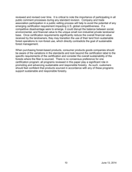 AF&amp;pa White Paper: Sustainable Forestry and Certification Programs in the United States, Page 13