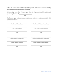 &quot;Partnership Dissolution Agreement Template&quot;, Page 3