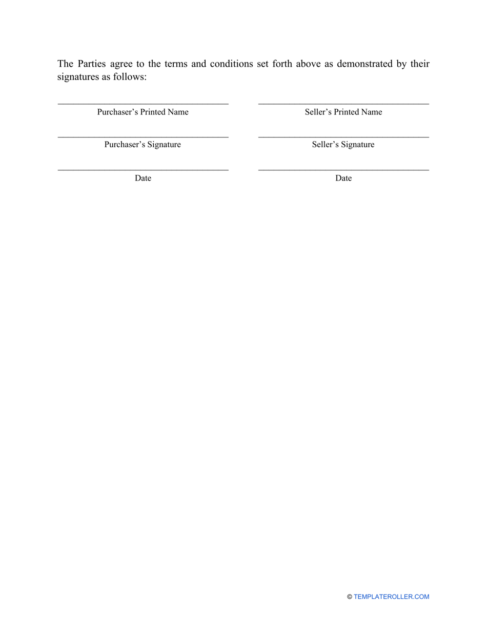 Stock Purchase Agreement Template, Page 3