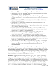 City of San Diego Proposition C: the Chargers&#039; San Diego Integrated Convention Center Expansion/ Stadium and Tourism Initiative - San Diego County, California, Page 21