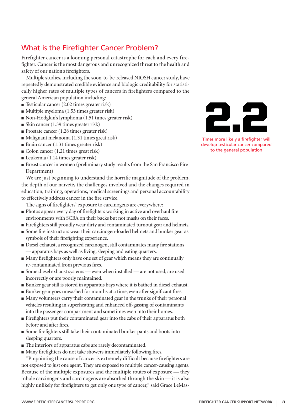 Taking Action Against Cancer in the Fire Service - Fcsn, Page 3