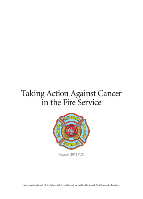 Taking Action Against Cancer in the Fire Service - Fcsn