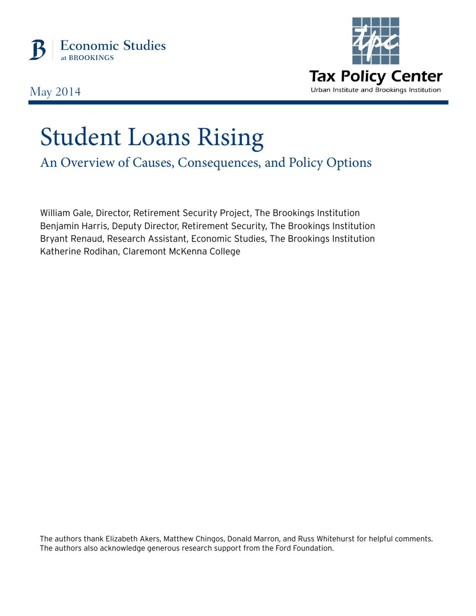 an Overview of Causes, Consequences, and Policy Options - Brooking Institution