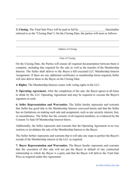 &quot;LLC Buyout Agreement Template&quot;, Page 2