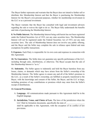 &quot;LLC Buyout Agreement Template&quot;, Page 3
