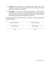 &quot;LLC Buyout Agreement Template&quot;, Page 4