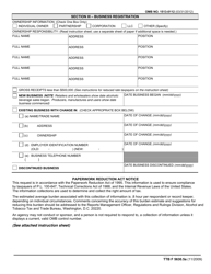 TTB Form 5630.5A Alcohol Special (Occupational) Tax Registration and Return for Periods Ending on or Before June 30, 2008, Page 2