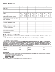 Form RP-425-GC Application for Extension of Enhanced Star Deadline - New York, Page 2