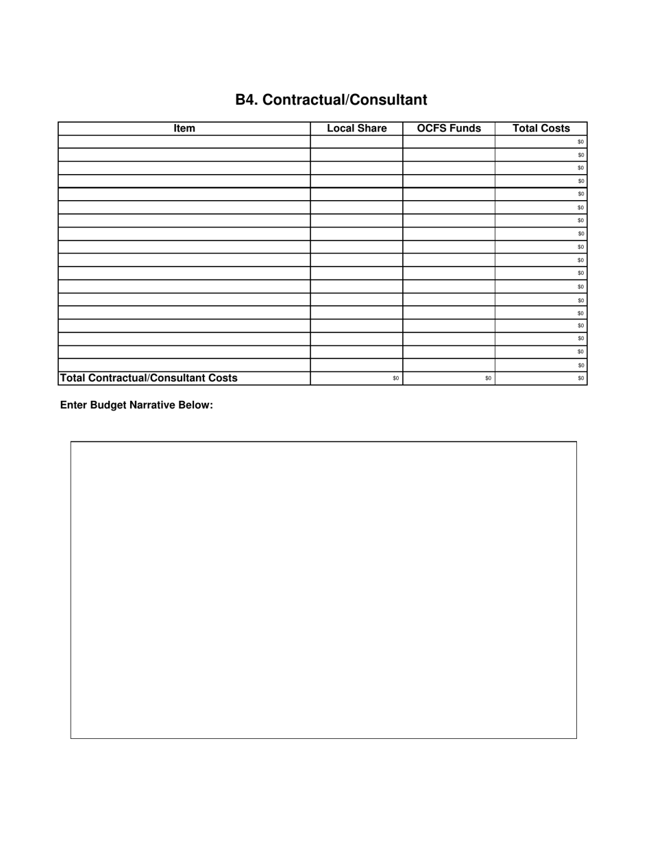 Attachment B Budget - New York, Page 6