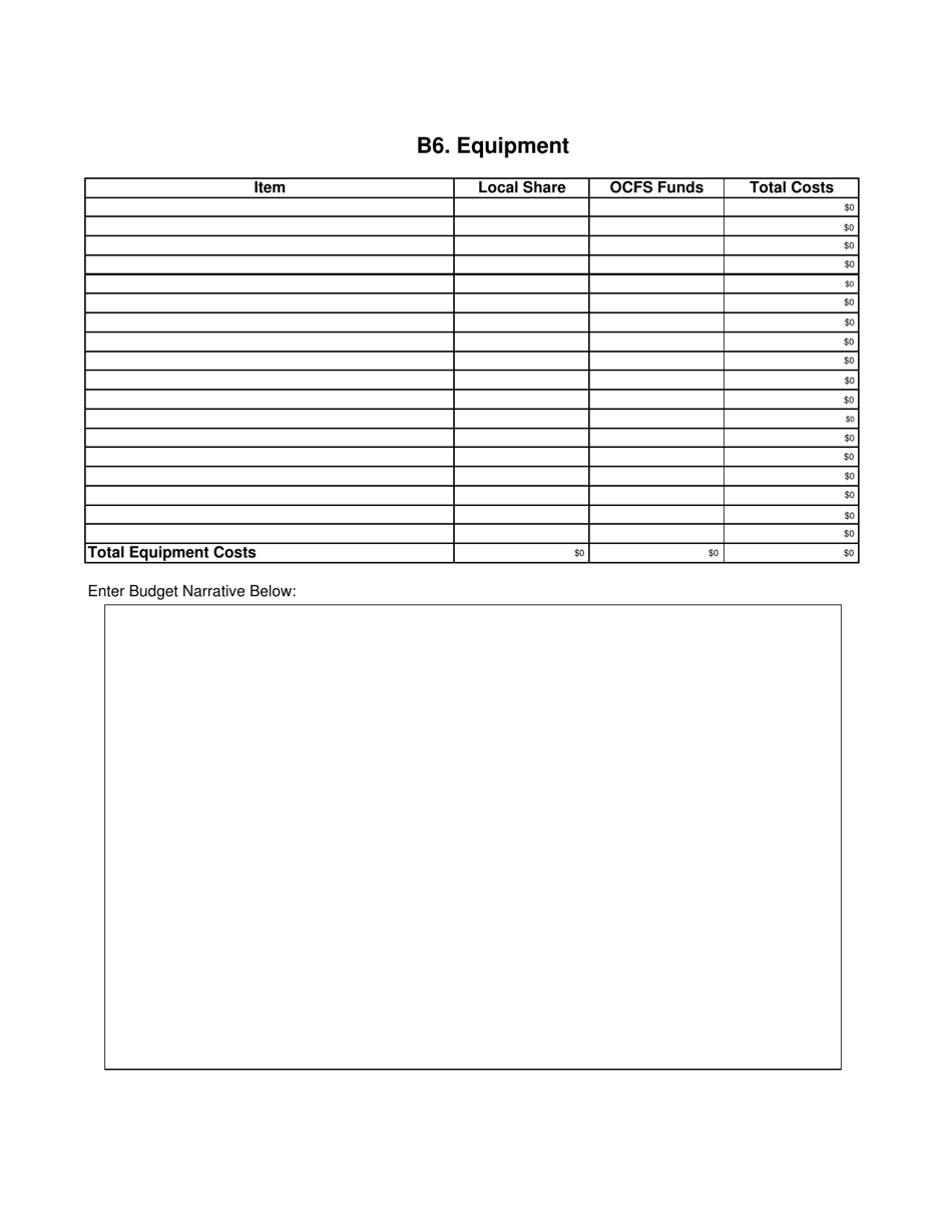 Attachment B Budget - New York, Page 8