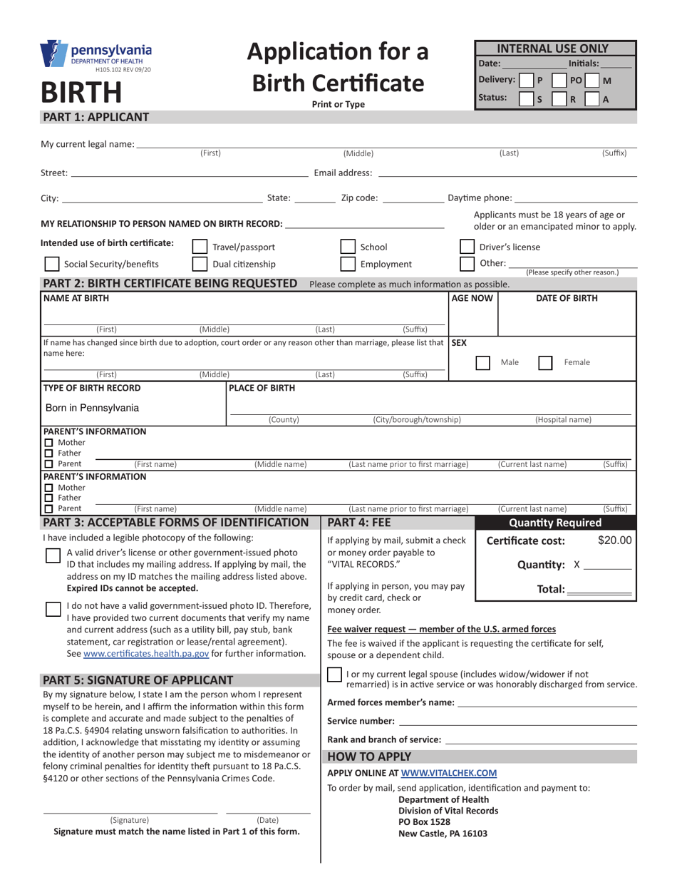 Printable Form For Birth Certificate Printable Forms Free Online