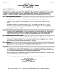 Form BOF4080 Application for Centralized List of Firearms Dealers - California, Page 5