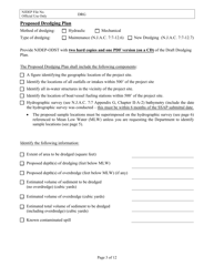 Sediment Sampling and Analysis Plan (Ssap) File Number Request Form - New Jersey, Page 3