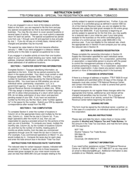 Form TTB F5630.5T Special Tax Registration and Return - Tobacco, Page 3
