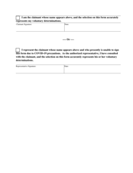 Covid-19 Telephone Hearing Agreement Form, Page 2