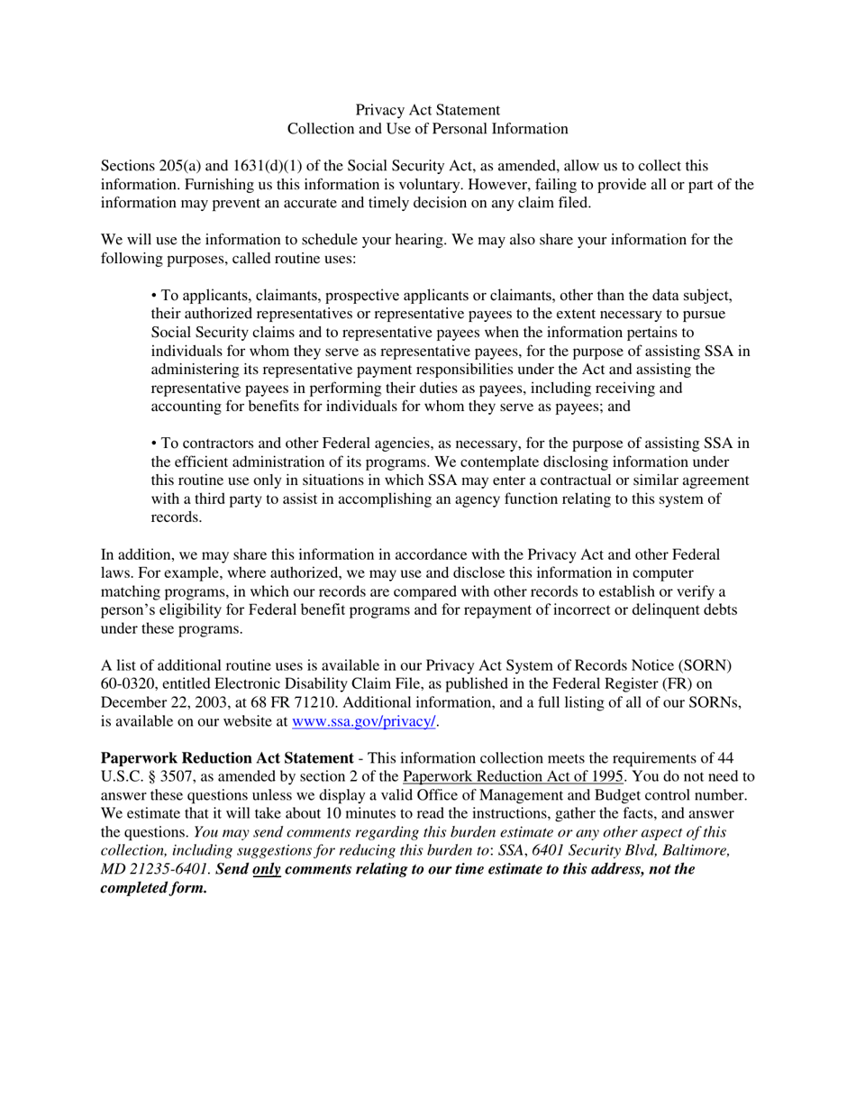 Covid-19 Telephone Hearing Agreement Form, Page 3
