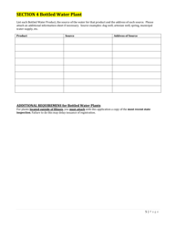 Manufactured Food Application - Illinois, Page 5