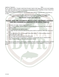 Application to Collect Snapping Turtles and Hellgrammites for Sale - Virginia, Page 2