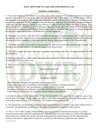 Application for Haul Seine Permit to Take Fish for Personal Use (19 - Hspu) - Virginia, Page 2