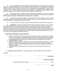Oakley Forest Wildlife Management Area Timber Sale Contract (South) - Virginia, Page 7