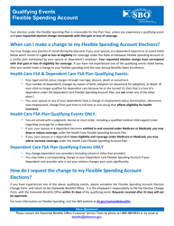 Election Change Form Flexible Spending Account - Delaware, Page 2