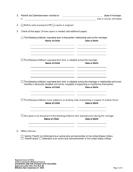 Uniform Domestic Relations Form 9 Counterclaim for Divorce With Children - Ohio, Page 2