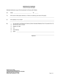 Uniform Domestic Relations Form 9 Counterclaim for Divorce With Children - Ohio, Page 4