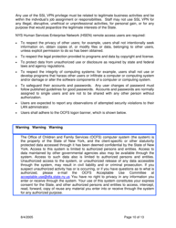 Instructions for Form OCFS-4827 Ssl Vpn Request for Access to Approved Ocfs Applications for Local District and Agency Use on Non-state Owned Pc&#039;s - New York, Page 10