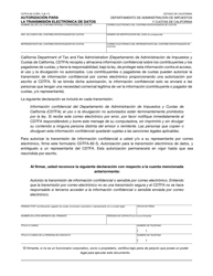 Document preview: Formulario CDTFA-82-S Autorizacion Para La Transmision Electronica De Datos - California (Spanish)