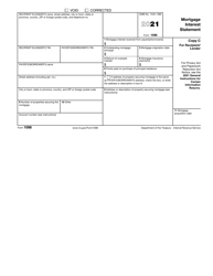 IRS Form 1098 Mortgage Interest Statement, Page 5