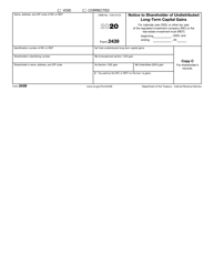 IRS Form 2439 Notice to Shareholder of Undistributed Long-Term Capital Gains, Page 5