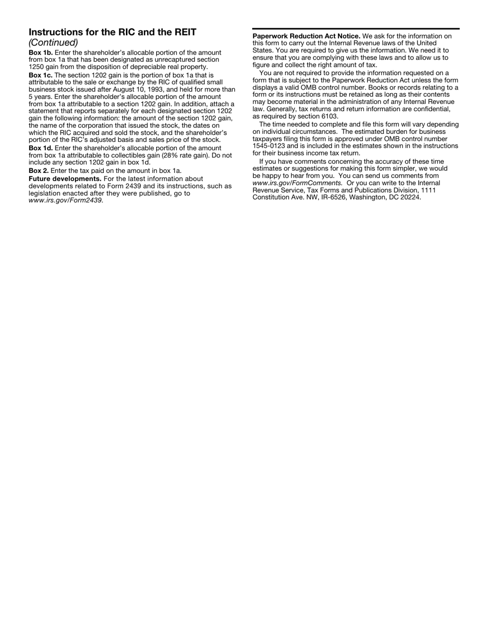 IRS Form 2439 Notice to Shareholder of Undistributed Long-Term Capital Gains, Page 8