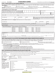 Form MV-232FC Address Change - New York (Creole), Page 2