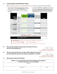 Individual Rap Registration Renewal - Minnesota, Page 3