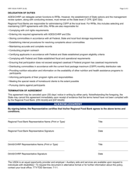 Form HRP-1053A Commodity Senior Food Box Program (Csfp) Annual Agreement Between Daas/Chrp and Regional Food Bank - Arizona, Page 2