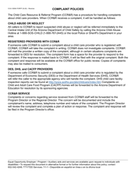 Form CCA-1269A Sworn Statement by the Registered Family Child Care (FCC) Provider - Arizona, Page 2